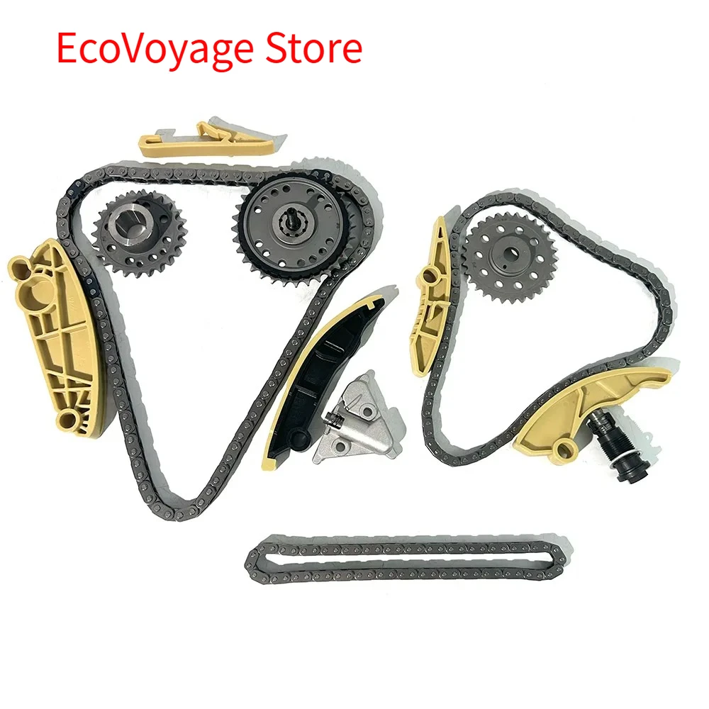 Timing Chain Kit for Land Rover Jaguar 2.0 AJ20D-204DTA, 204DTD LR073753 LR073754 LR073744 LR073770 LR073765