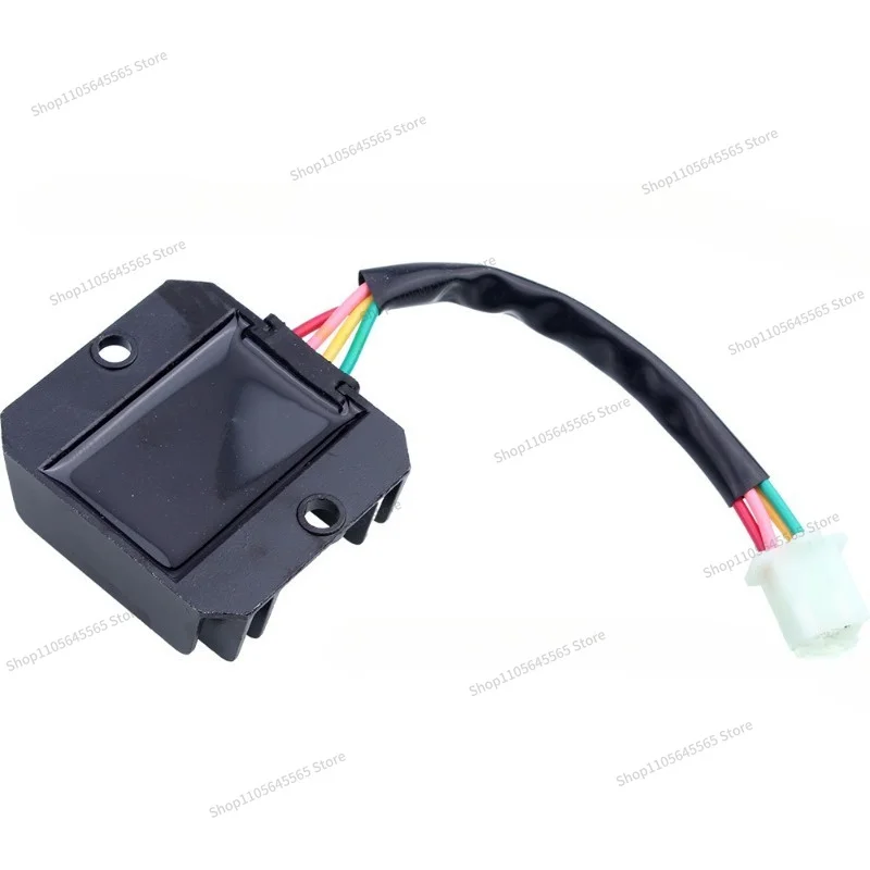 For Suitable for 12V Four Pin CG125-250CC GY6 Rectifier Regulator for Motorcycle Beach Bike Accessories