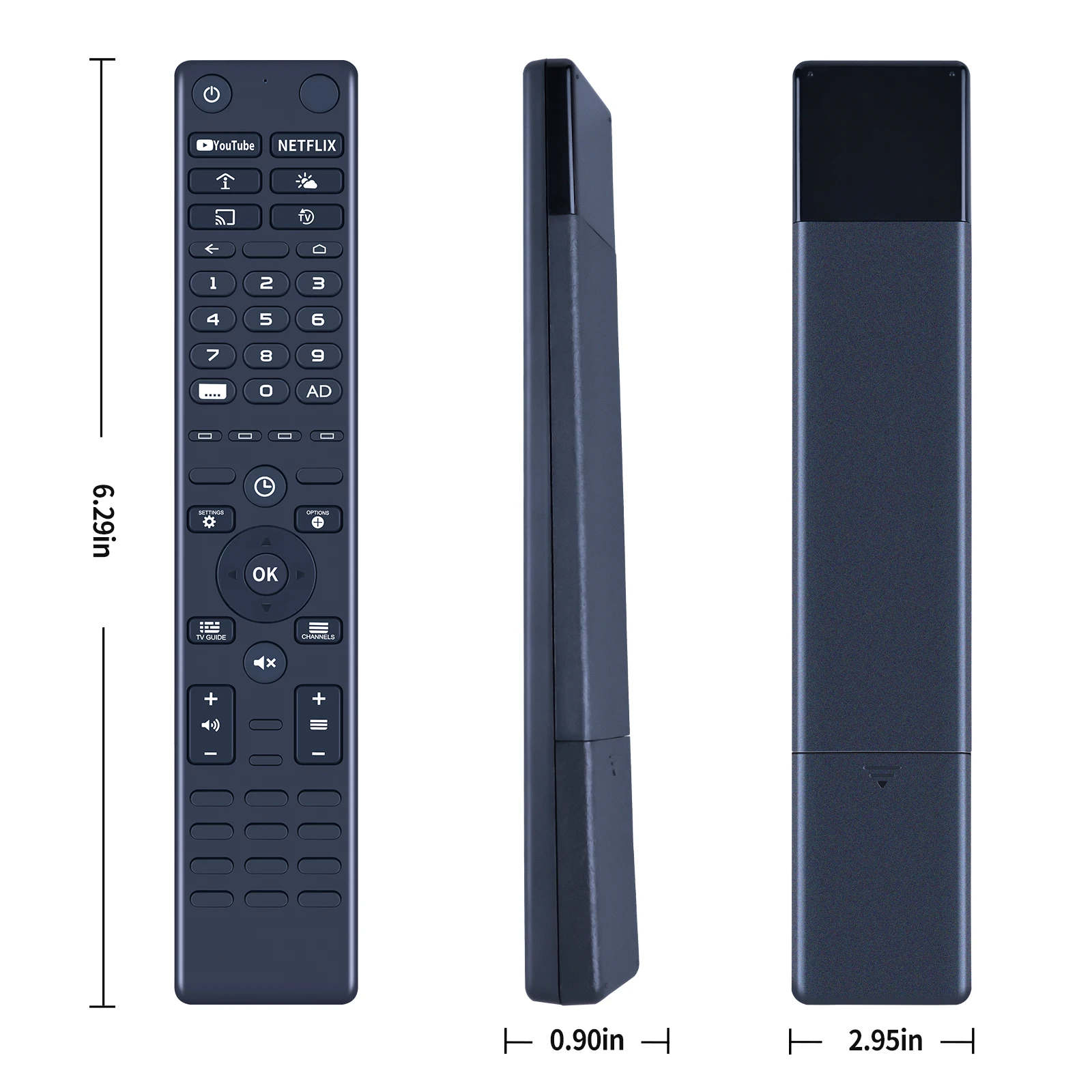 جهاز تحكم عن بعد بديل لجهاز فيليبس S 461003 22AV2005D/97 (AP) بدون صوت