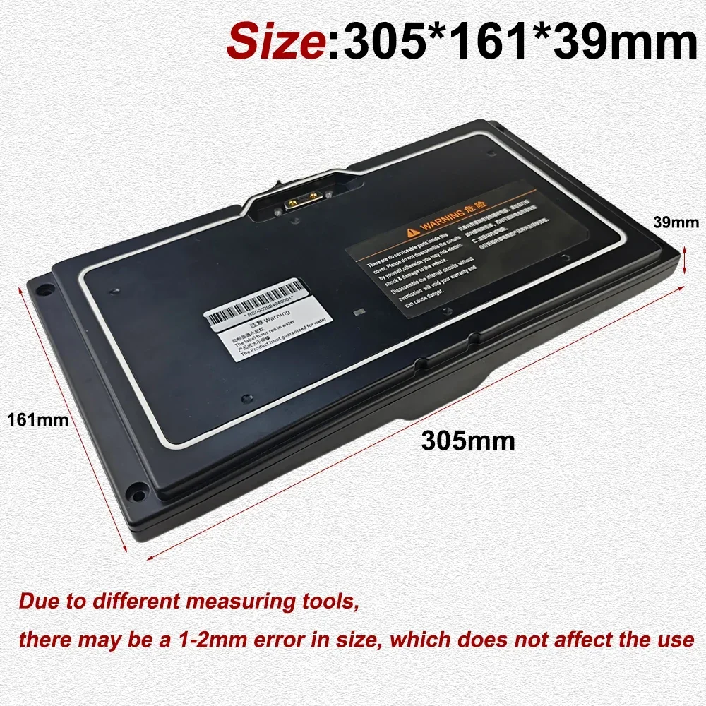 54V 4400mAh lithium battery pack 4pin For Segway Self No.9 Balance Car battery