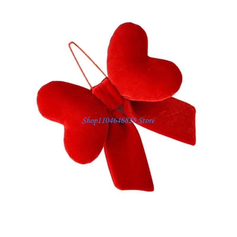 

Versatile Multipurpose Red Bowknot Decoration Suitable for Valentines Parties Wedding Event and Gift Packaging Enhancement