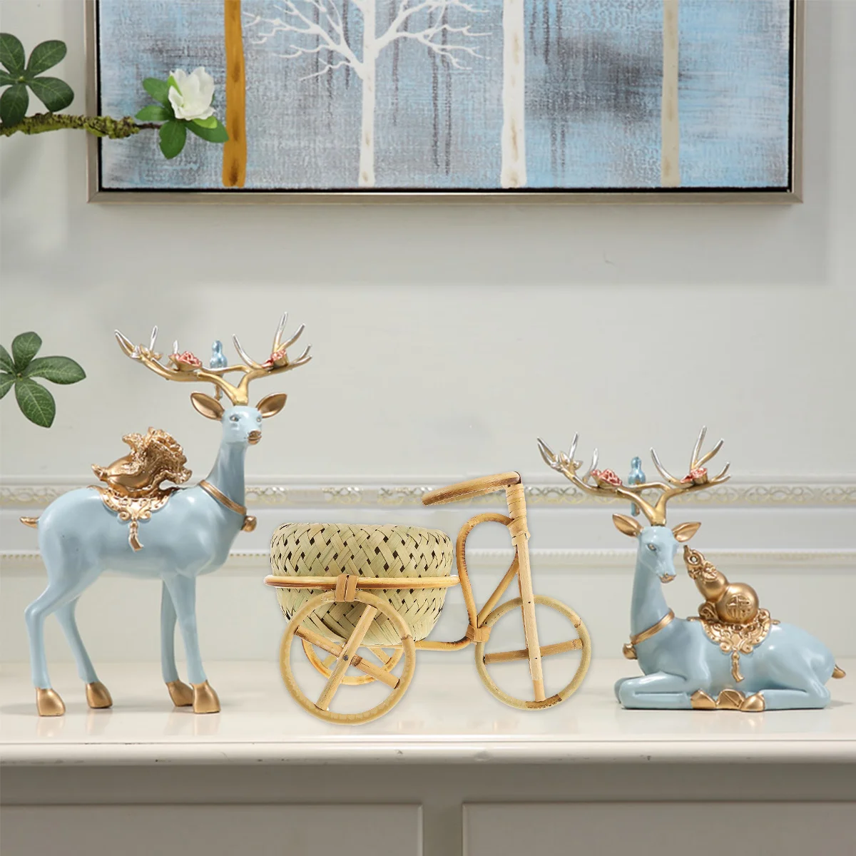 

Mini Rattan Weave Basket Hand Knitted Craft Desktop Decorative Organizer Sundries Storage Home Hotel Wedding Party