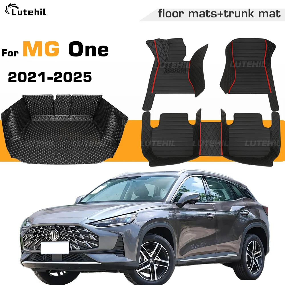 

Car Floor Mat For MG One 2021 2022 2023 2024 2025 Custom Full Coverage Trunk Mat Foot Pads Cargo Liner Carpet Cover