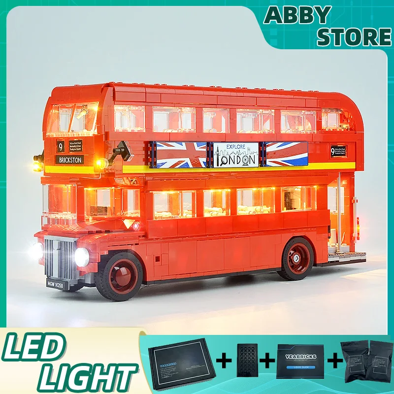 

DIY LED Light Kit For LEGO 10258 London Bus (Only LED Light,Without Blocks Model)