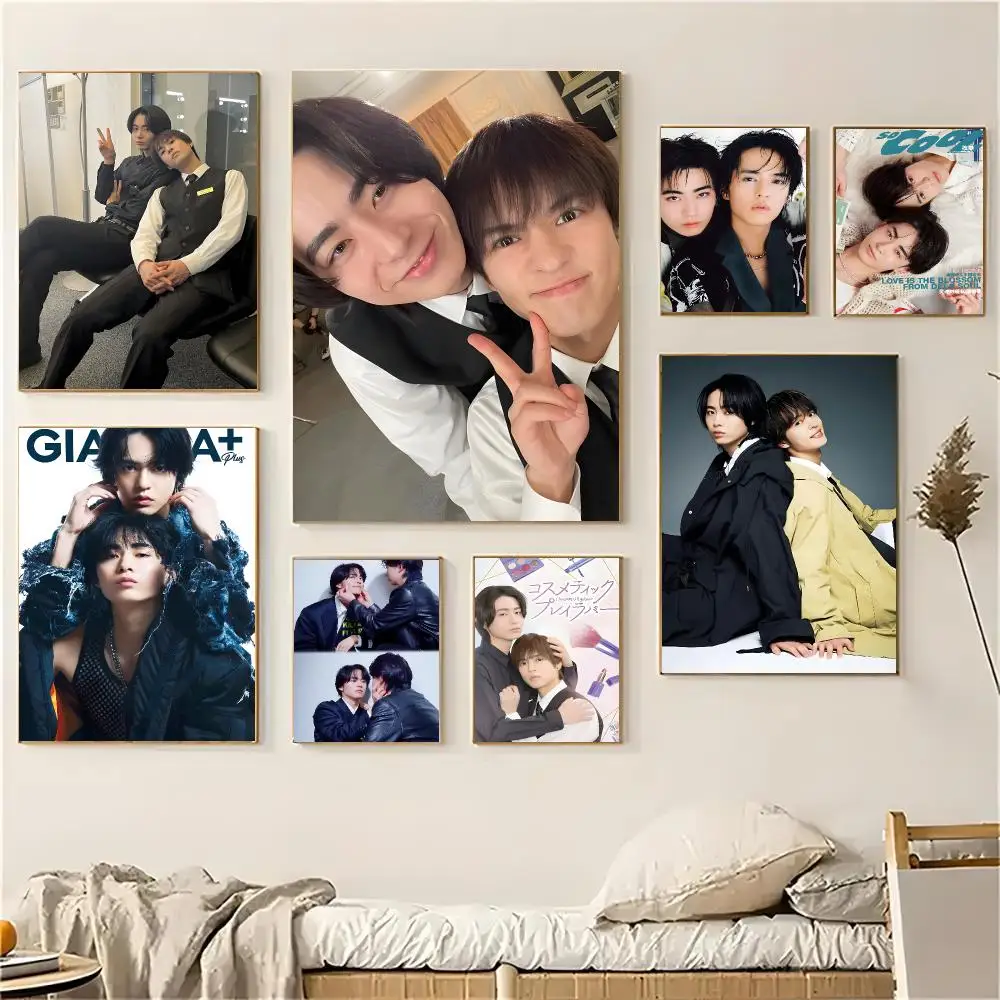 TV Series Cosmetic Playlover Poster Self-adhesive Decal Living Room Bedroom Party Bar Decor Moisture-proof Fade-resistant
