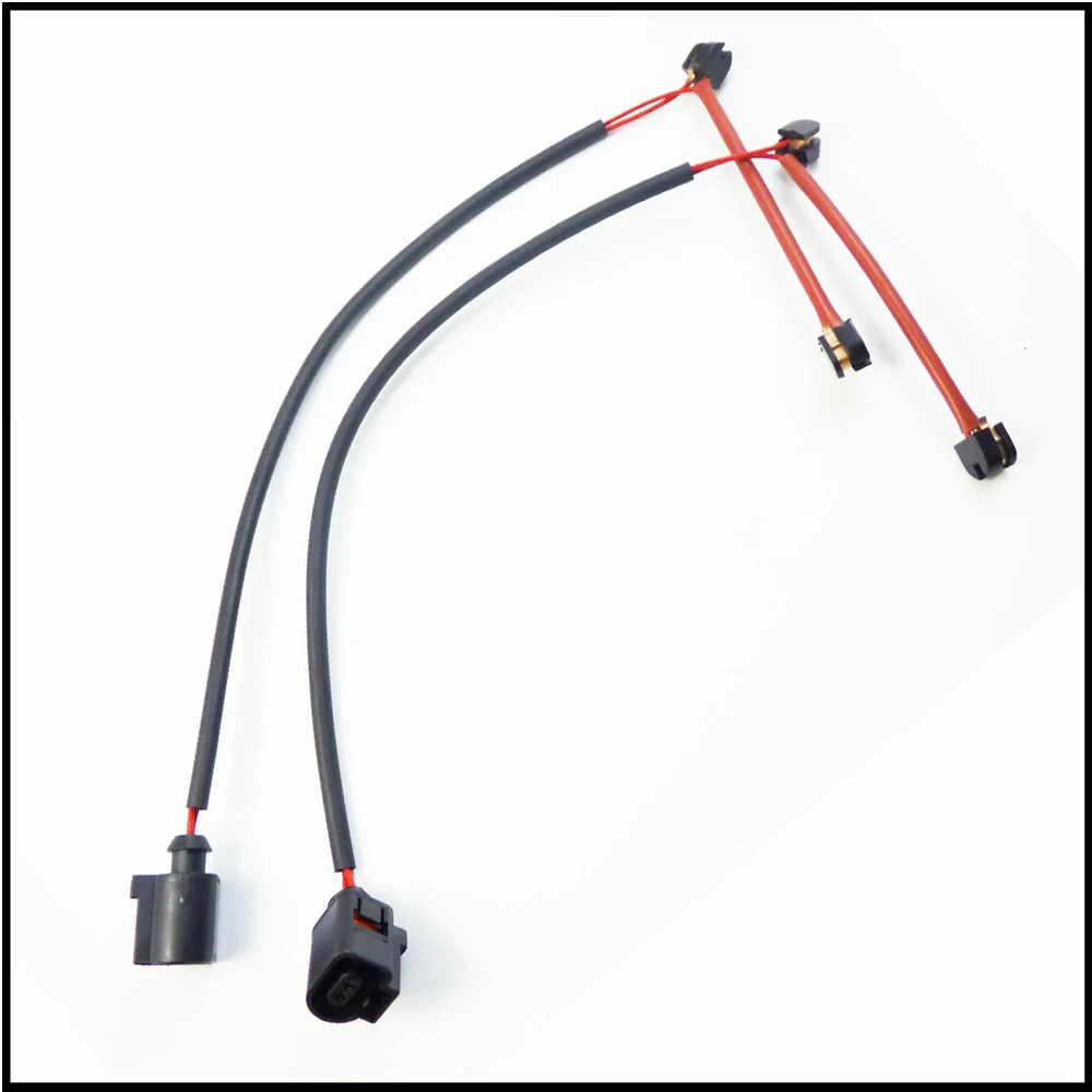 

2x передняя пара датчиков износа тормозных колодок индикаторы для VW Audi Porsche 7L0907637 7L0907637C бесплатная доставка