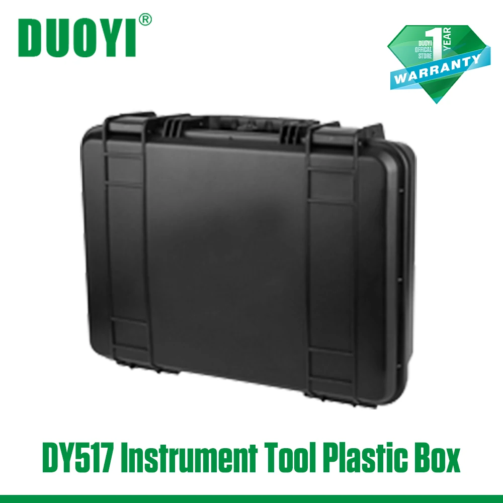 DUOYI DY517 Instrument tool plastic box  impact resistant instrument suitcase suitable for DY517 instrument tool box