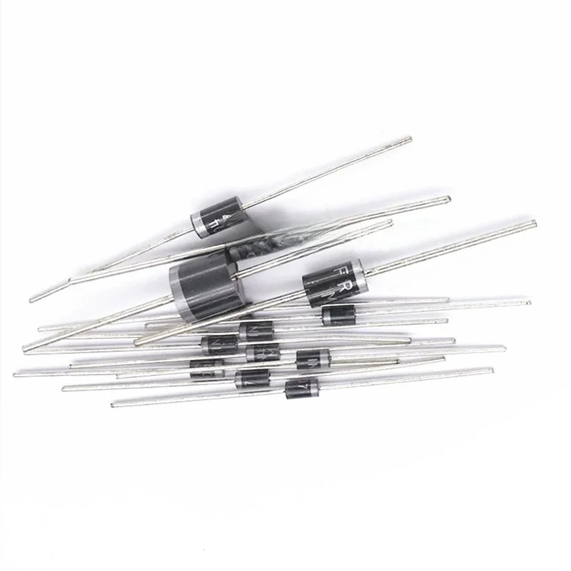 50 Pcs/Lot 1N4007 Axial Through-Hole Rectifier Diode 1A 1200V Adopt for AC-DC Power Conversion Charger Power Supply DIY Circuit