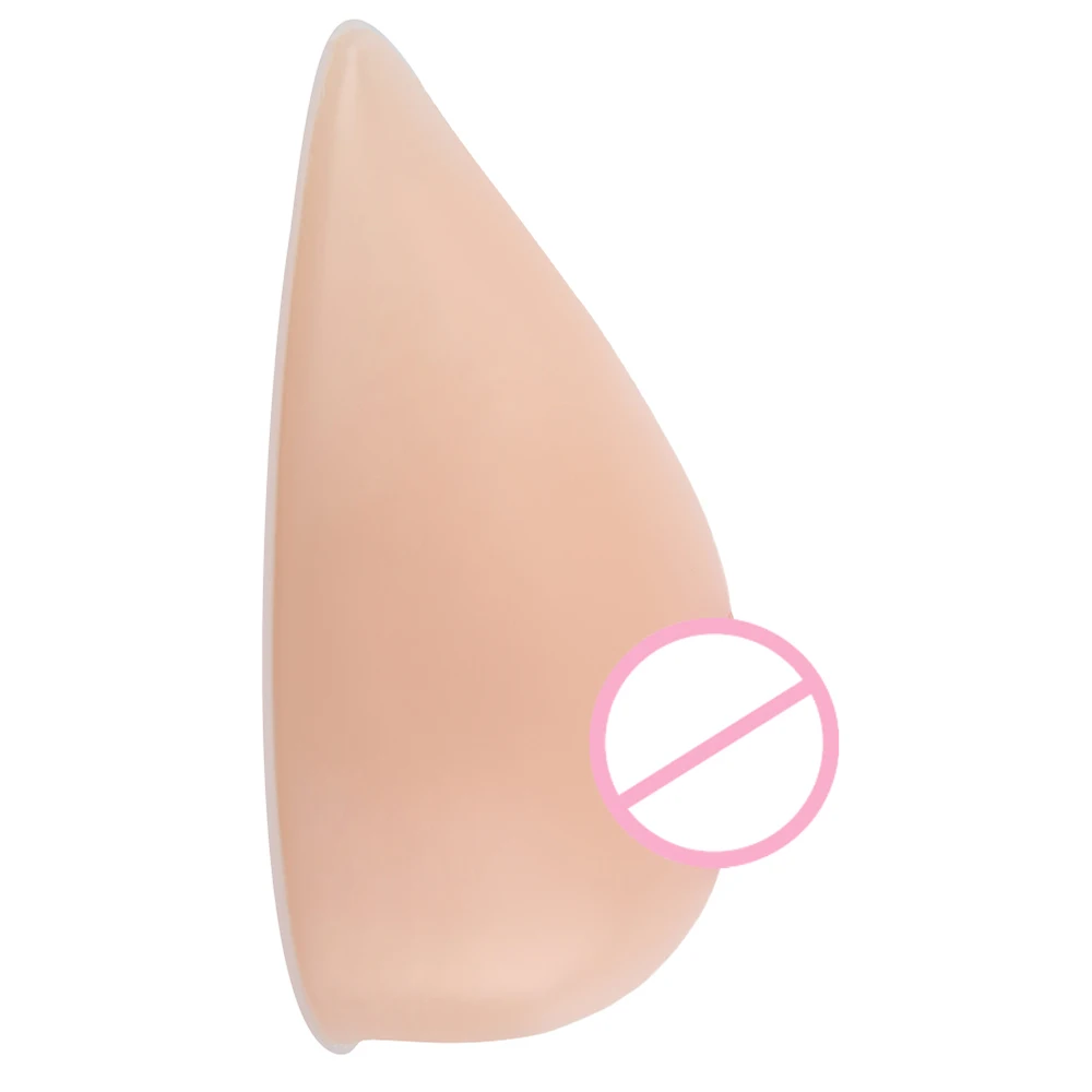 1 PCS 100% Artificial Silicone Realistic Fake Breasts Form Fake Boobs for Prosthesis Mastectomy Crossdresser Transgender Cosplay