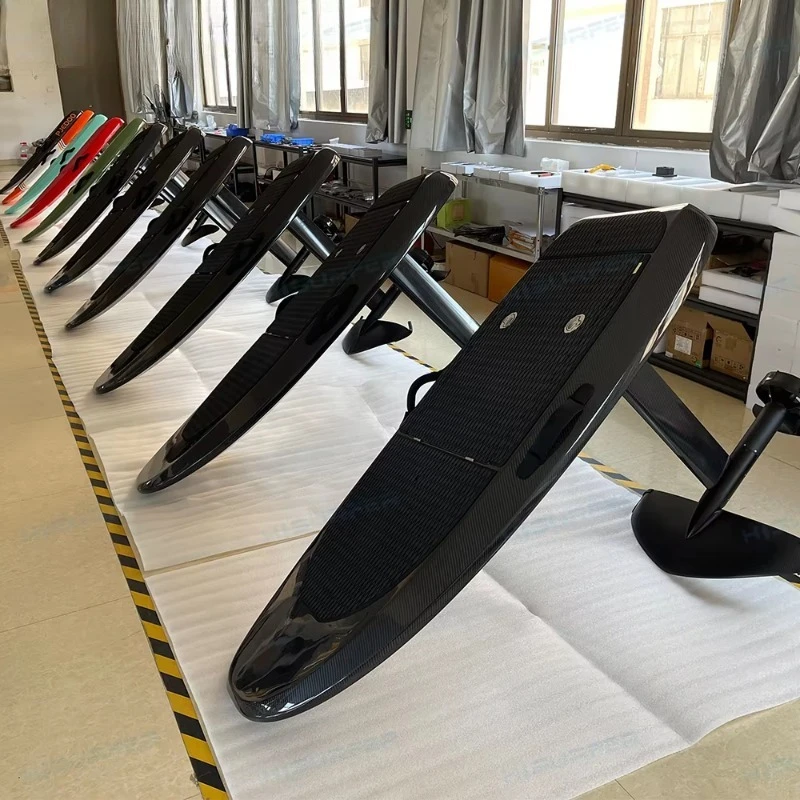 2025 NEW ARRIVAL 8KW Power Factory Directly Selling Price Electric Carbon Fiber 52V 58A Hydrofoil Board Water Sport Fly Board