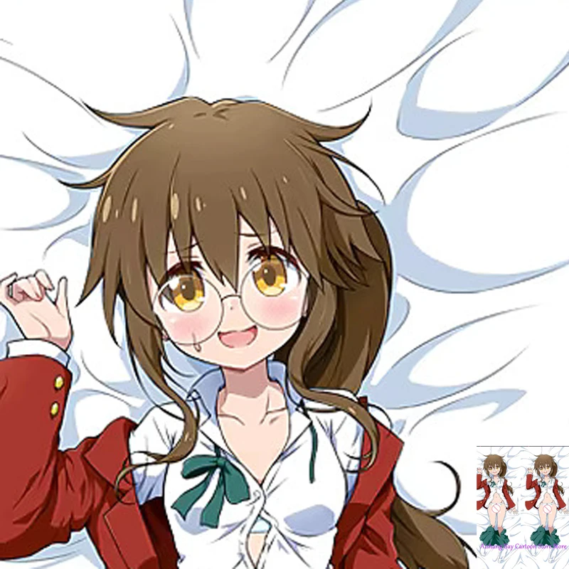 

Anime Dakimakura Pillow Kisaragi Yamaguchi 2-Side Print Pillowcase Hugging Body Cushion Cover Otaku Waifu