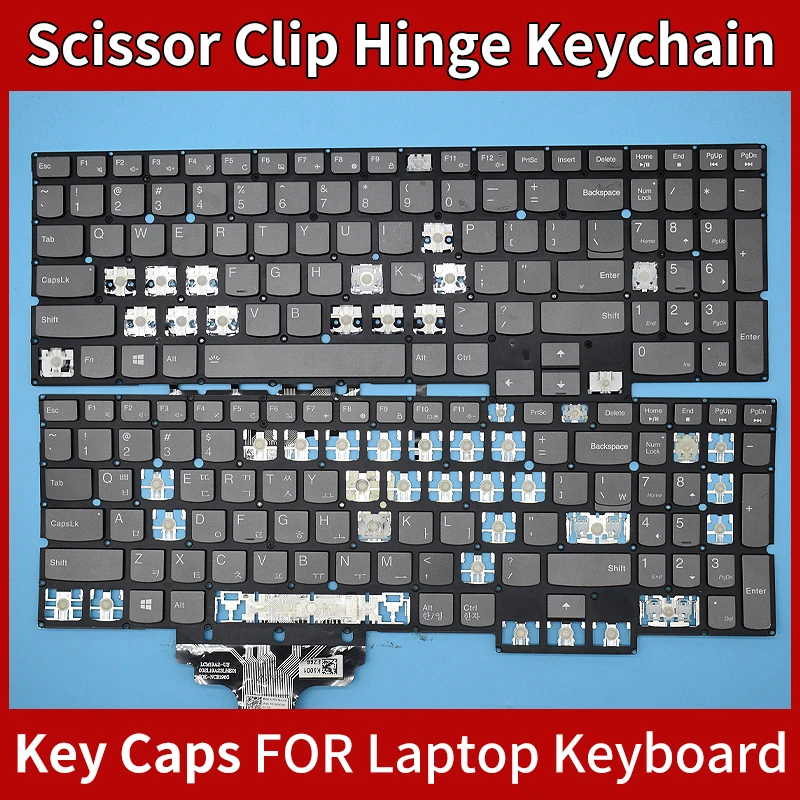 بديل لينوفو فيلق Y740S-15IMH Y740S-15 R9000X 2021 Y9000X 2019 2020H 2020R تخطيط مع المفصلي غطاء المفاتيح الخلفية #1