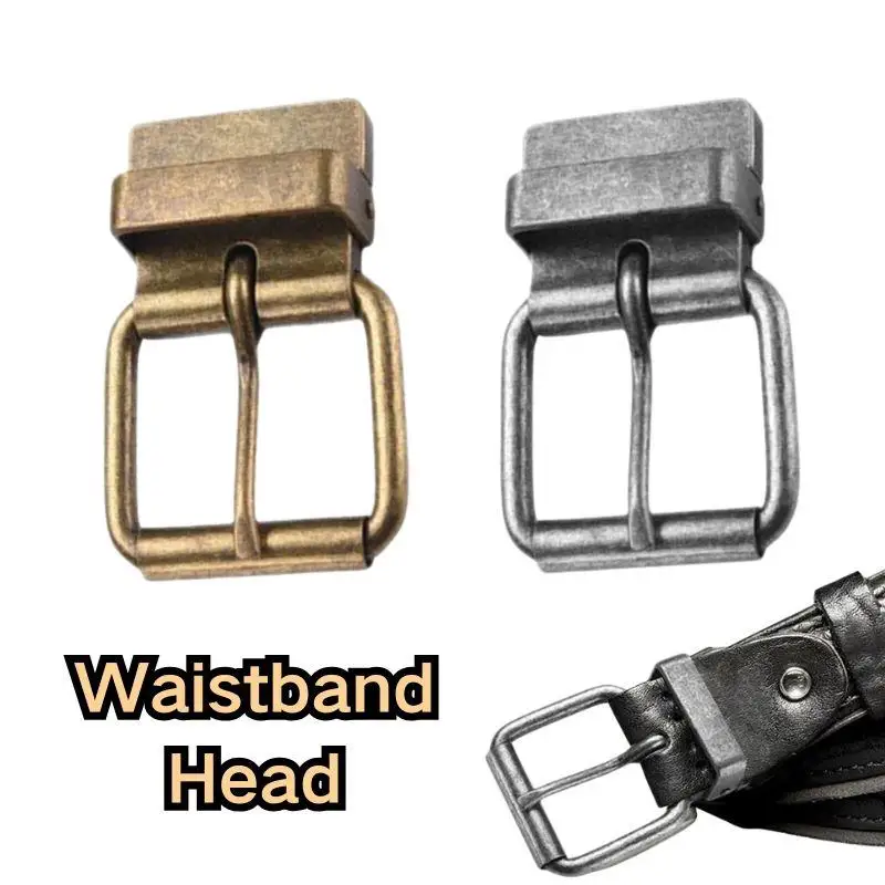 

1pc Belt Buckle Head Men's Alloy Belt Head Waistband Buckels DIY Handmade Replacement Pin Buckle Belts Leather Craft Accessories