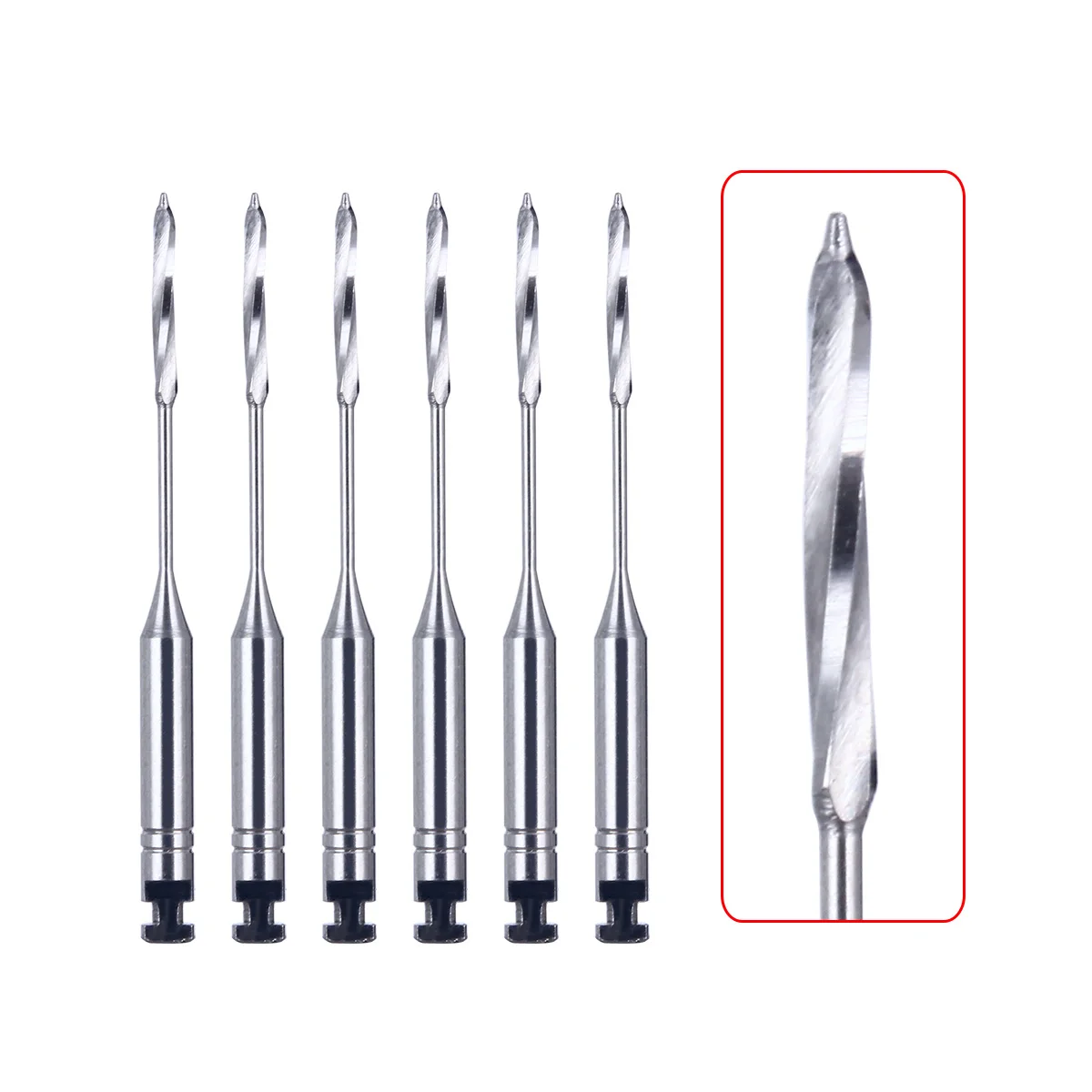 Perceuse dentaire endodontique portes, pâte rotative Glidden, porte-alésoir, moteur utiliser des limes en acier inoxydable 32mm/25mm