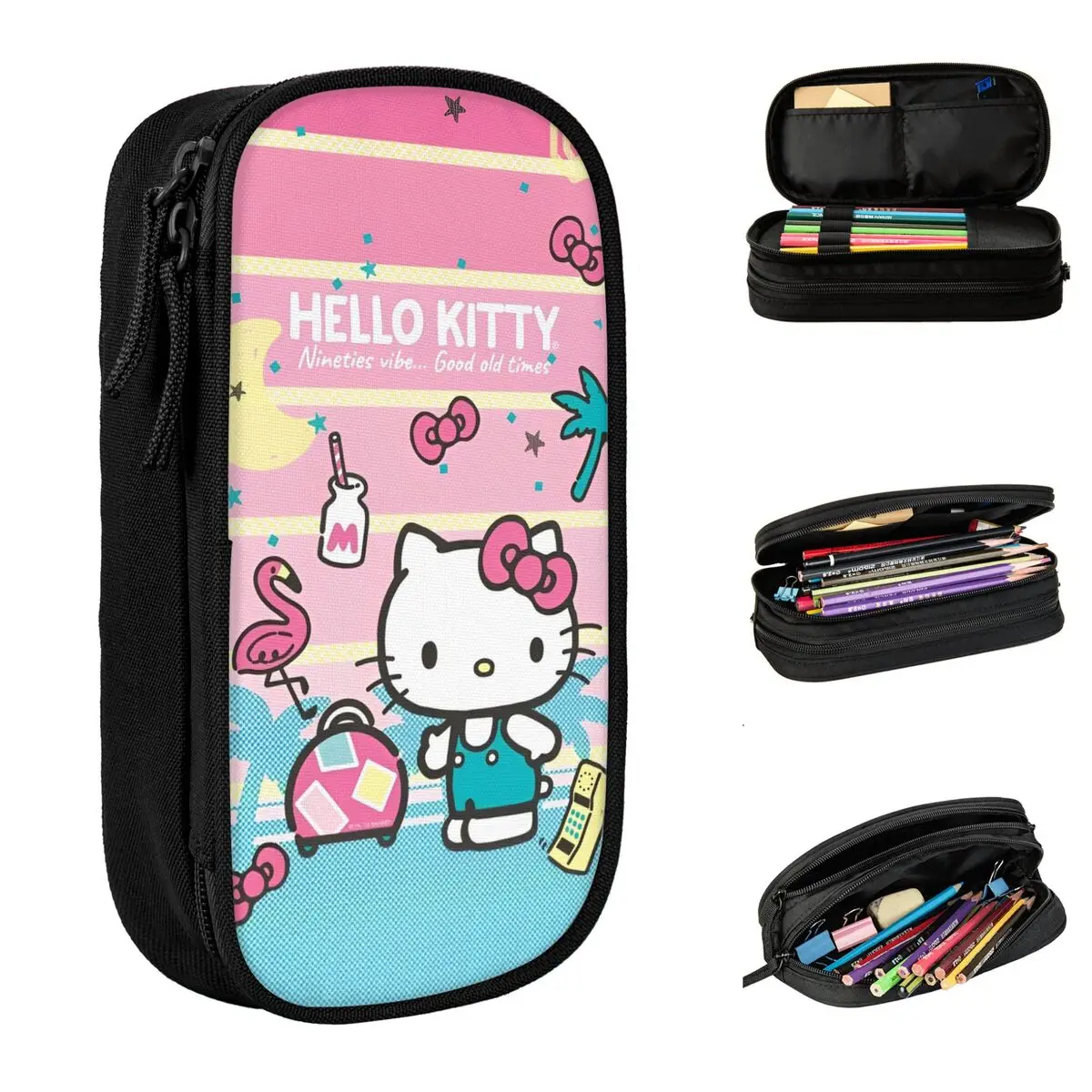 

Hello Kitty Merch Pencil Case Large Capacity For School Pen Case Perfect Gifts