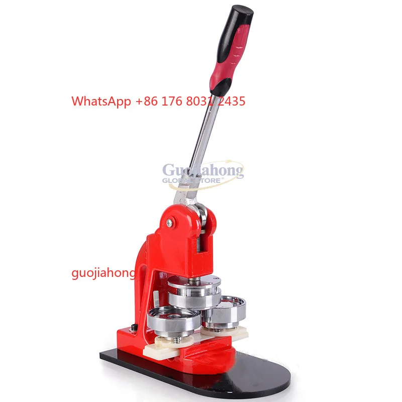 

Машина для изготовления значков из жести, машина для изготовления булавок, оборудование для изготовления пуговиц, 58 мм, машина для изготовления значков, машина для изготовления нагрудников, 1 шт.