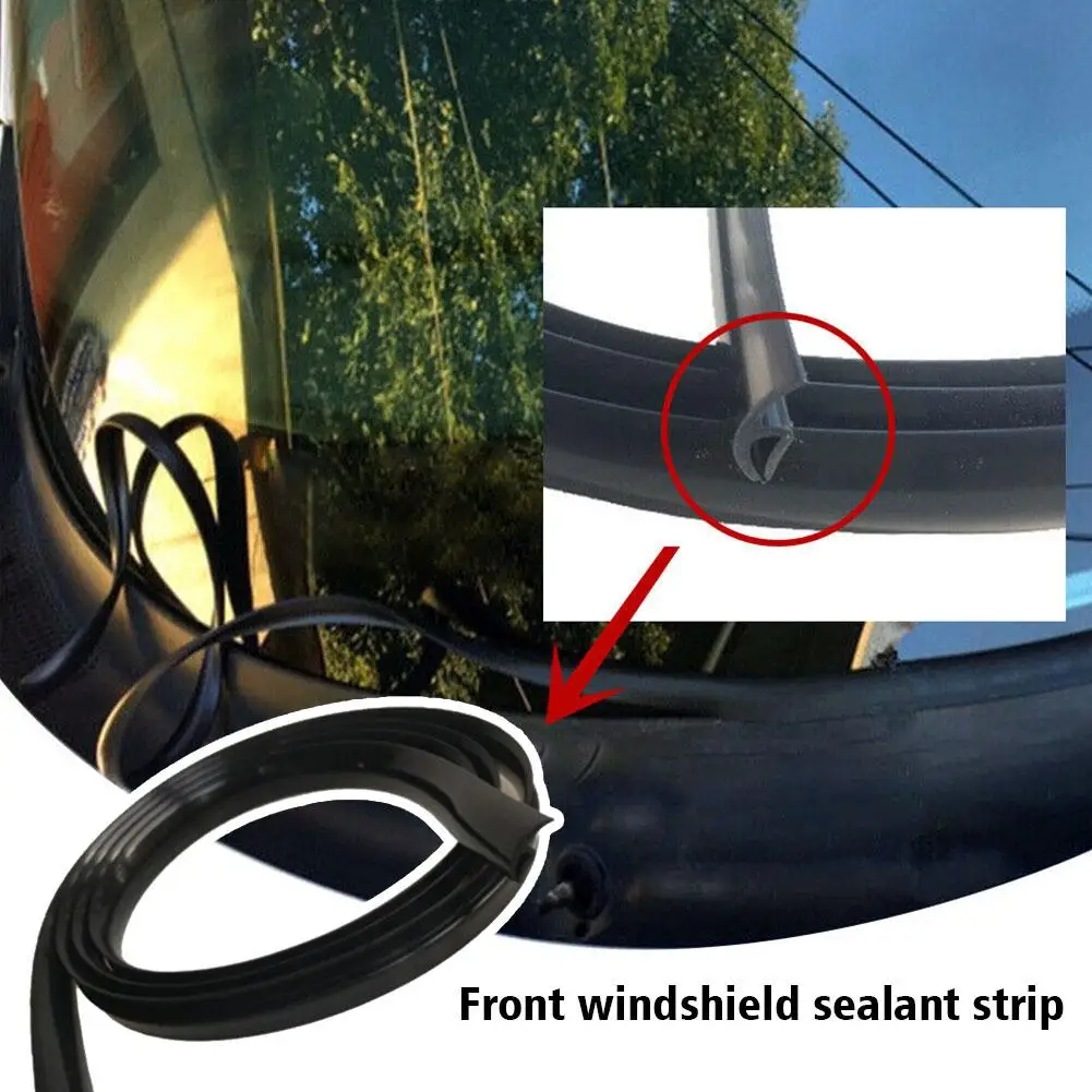 Type h Car Front Windshield Seals Rubber Rear Window Weatherstrip Sunroof Seal Strip Trim Moulding Sealing For BMW E46 E60 A4S8