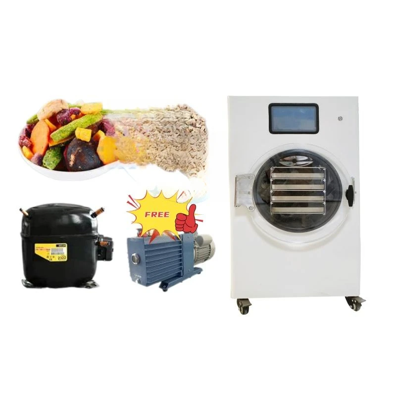 HFD-25 Qiandie Brand Commercial Dryer Machine 220V Automatic Freeze Drying Equipment Food Processing SUS304