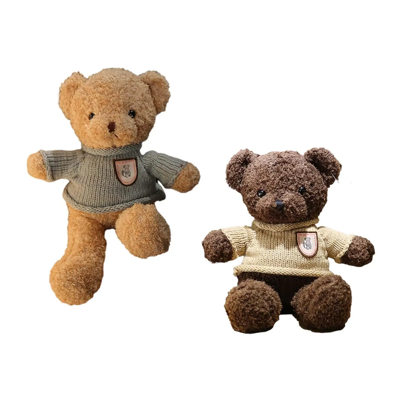 Cute Bear Plush Toys, Valentine's Day Gifts, 30cm Soft Toy, Living Room Decoration for Children Teens Adults Girls Boys Kids