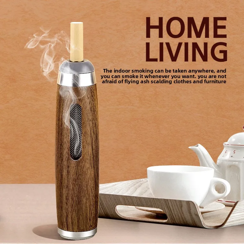 

Portable Mini Ashtray Car Cup Holder Design Anti Spill Smoke Ash Collector for Outdoor Travel Driving