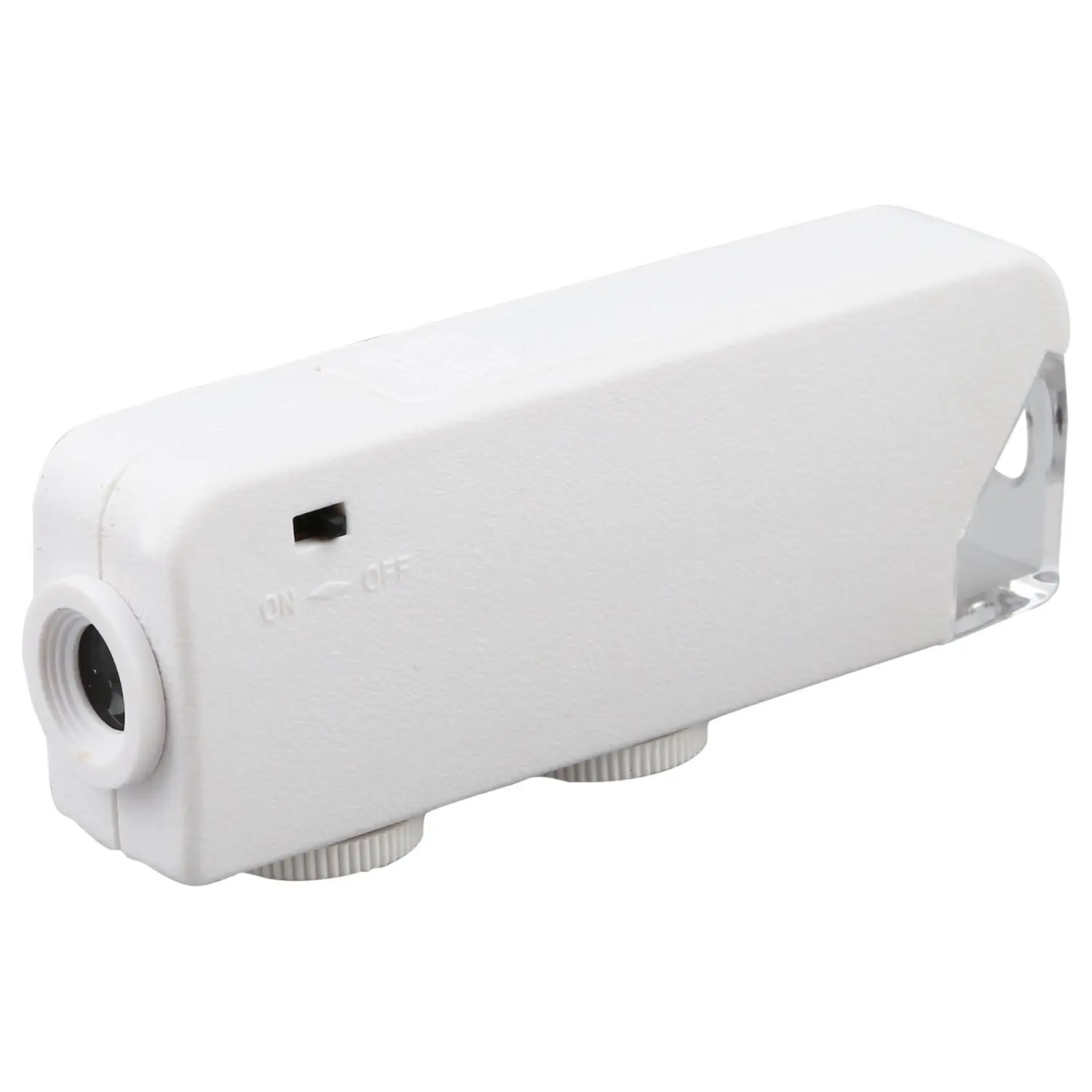 Nuevo Lente de Zoom portátil 160X-200X, lupa de microscopio de bolsillo con luz LED