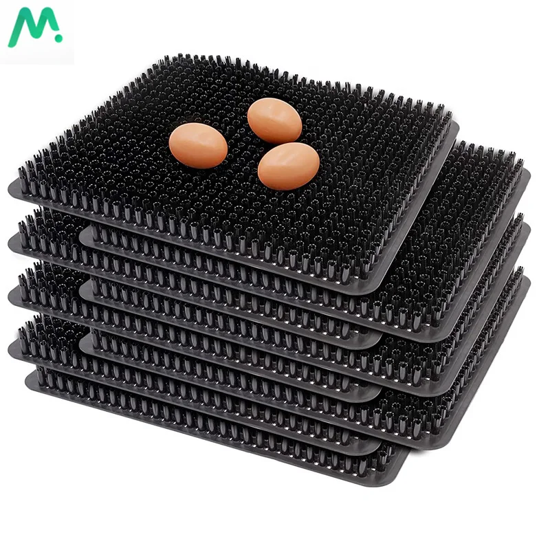 

Easy Washable Egg Nest Mat Chicken Nest Pads for Chicken Coops Nesting Boxes Chicken Bedding Hen Chicken Coop Plastic Straw Mat