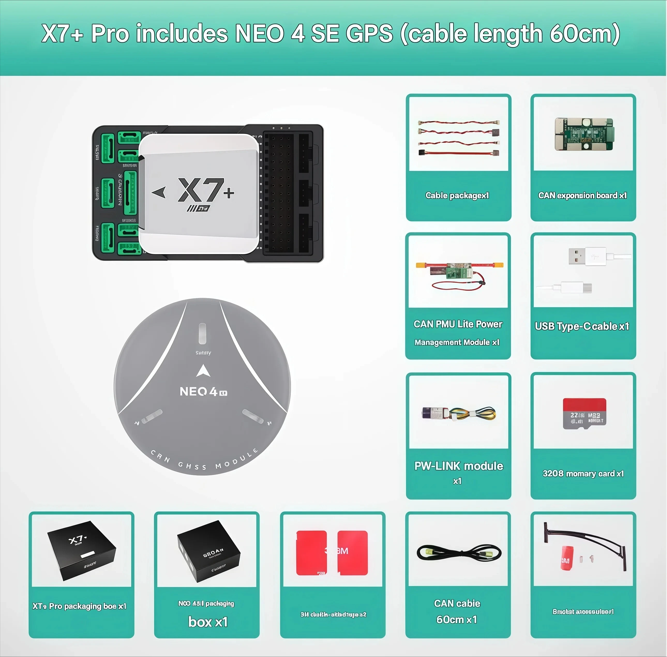 NEO 4SE GPS 60cm