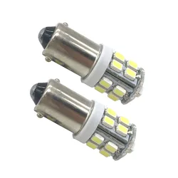 2pcs Car BA9S LED 20 SMD 1206 20SMD Car Light Source T4W Map Indicator License Plate Light Dome Lamp door Bulb White 12V
