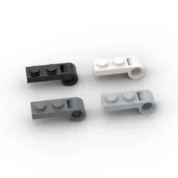 MOC 10PCS 3172 Modified 1x2 With Pin Hole On End Building Blocks Kit Plate Board Bricks Particle DIY Toys Children Birthday Gift