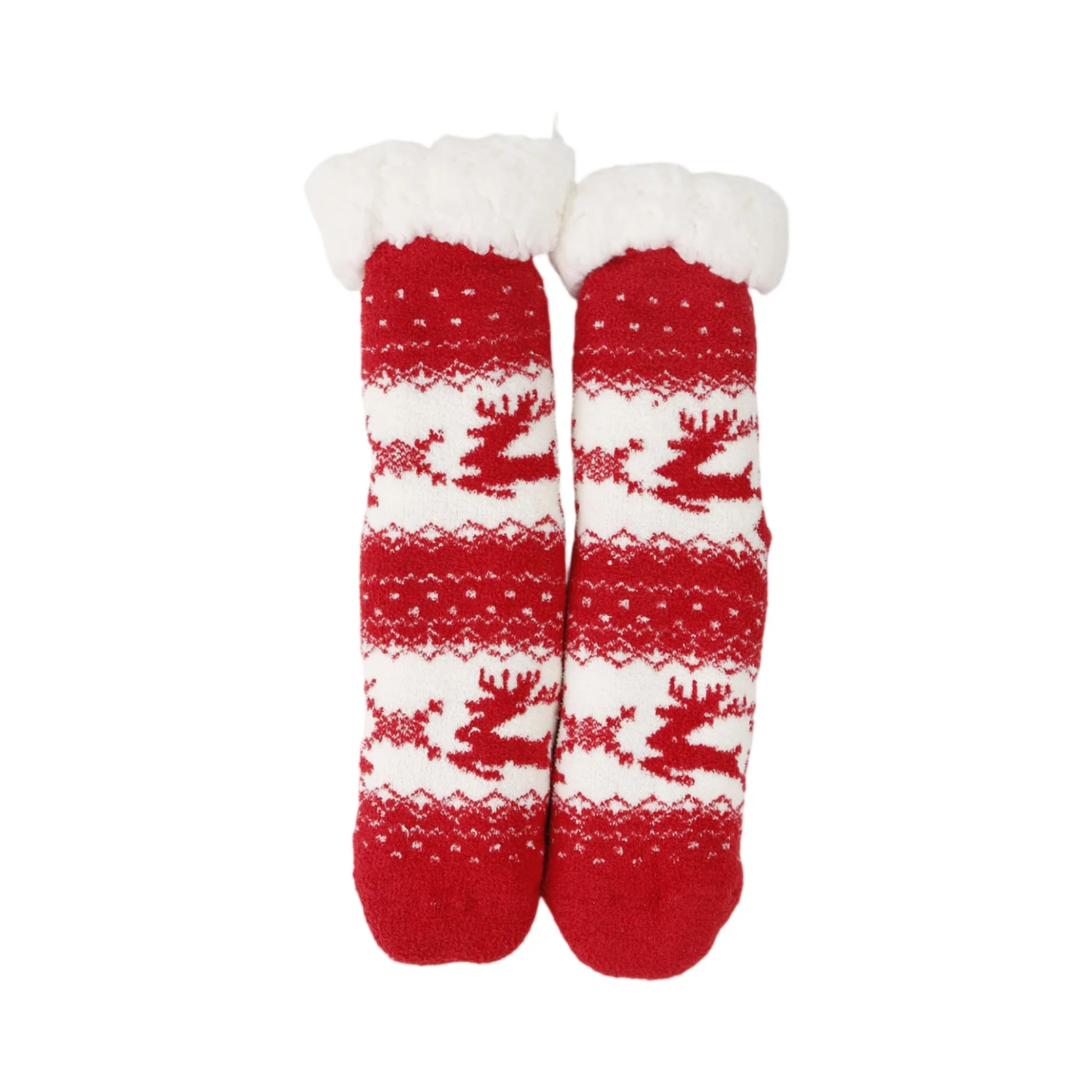 

Personalized Embroidered Thick cotton socks Christmas Stocking Knitted Christmas Tree Decor Custom Name Socks Gift Stockings