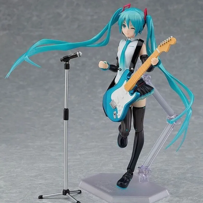 In magazzino Original Max Factory Figma 394 Hatsune Miku VOCALOID V4X collezione autentica modello personaggio Action Toy