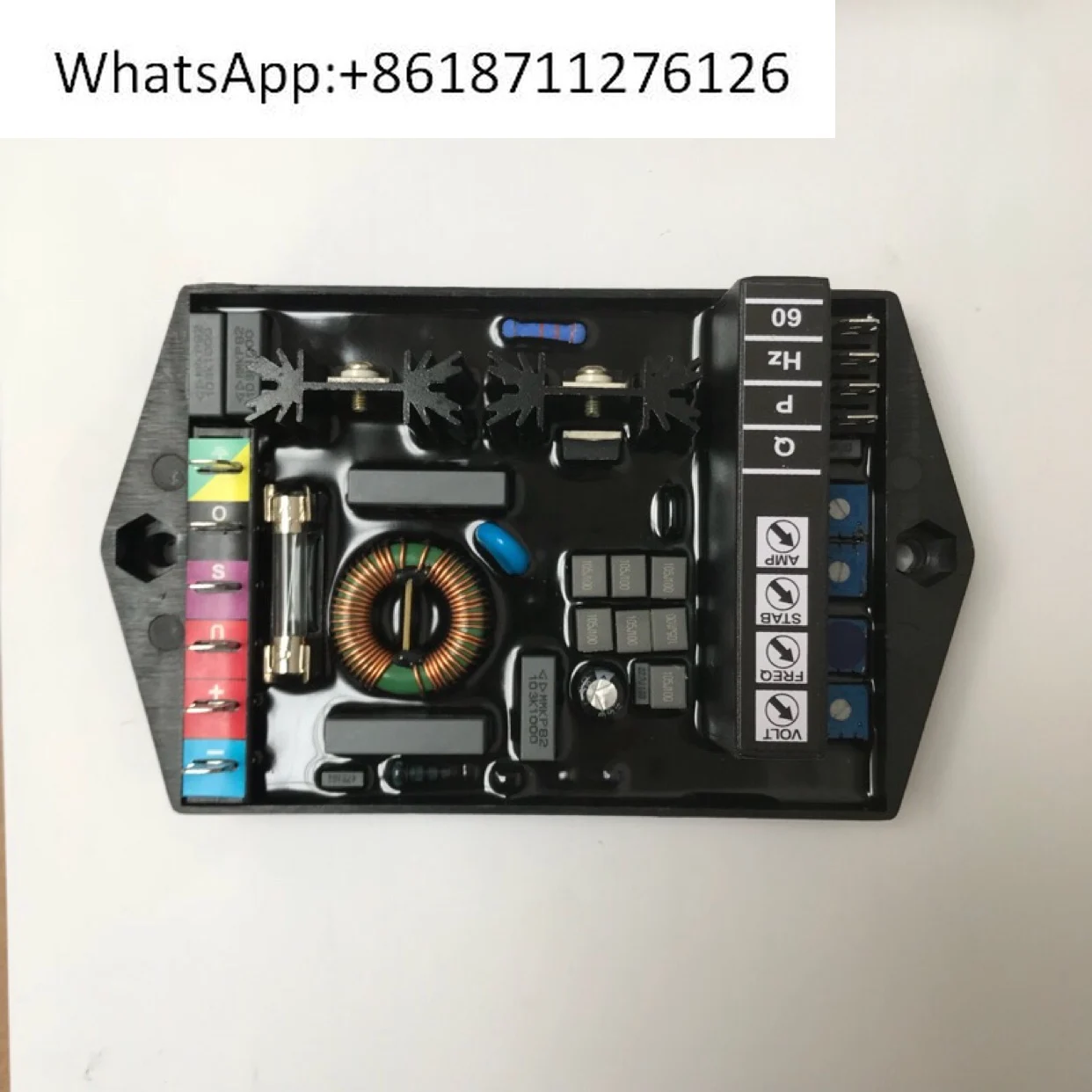 

MARELLI MECCALTE AVR M16FA655A Malali generator regulator regulator board