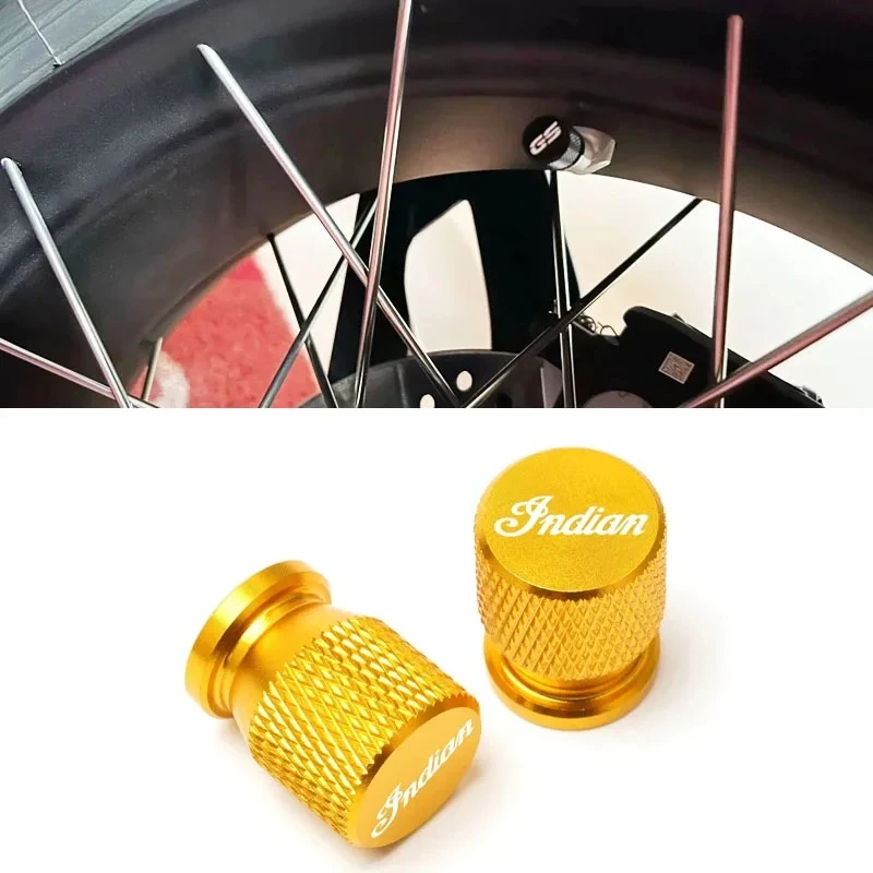 Accessori moto CNC Tappi valvole pneumatici Tappi copri stelo aria per Indian FTR 1200 S FTR1200 Carbon / Rally Chief VINTAGE Scout