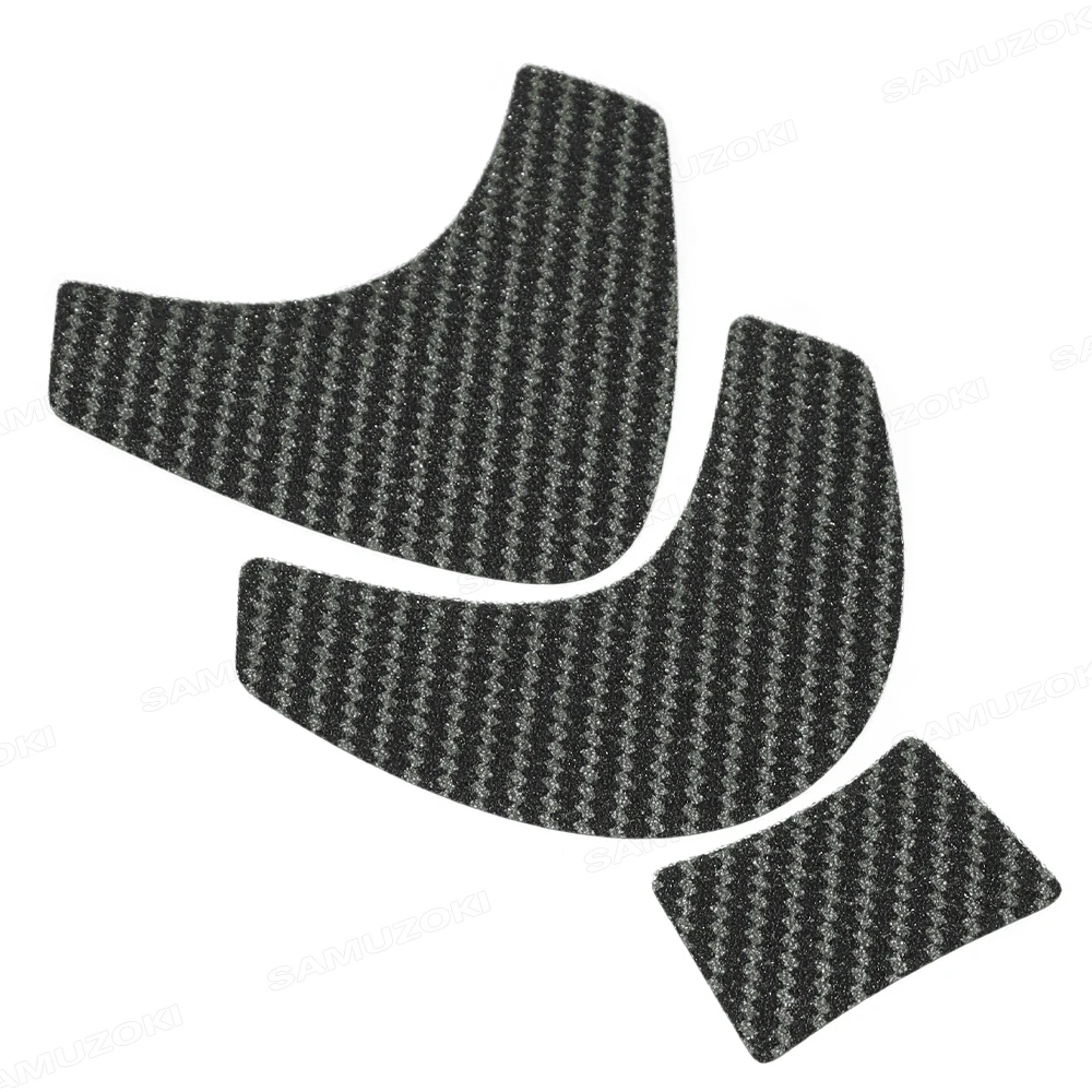 For Yamaha Honda Kawasaki KTM BMW - Durable Motorcycle Universal Crystal Frosted Motorcycle Fuel Tank Pad Protective Sticker
