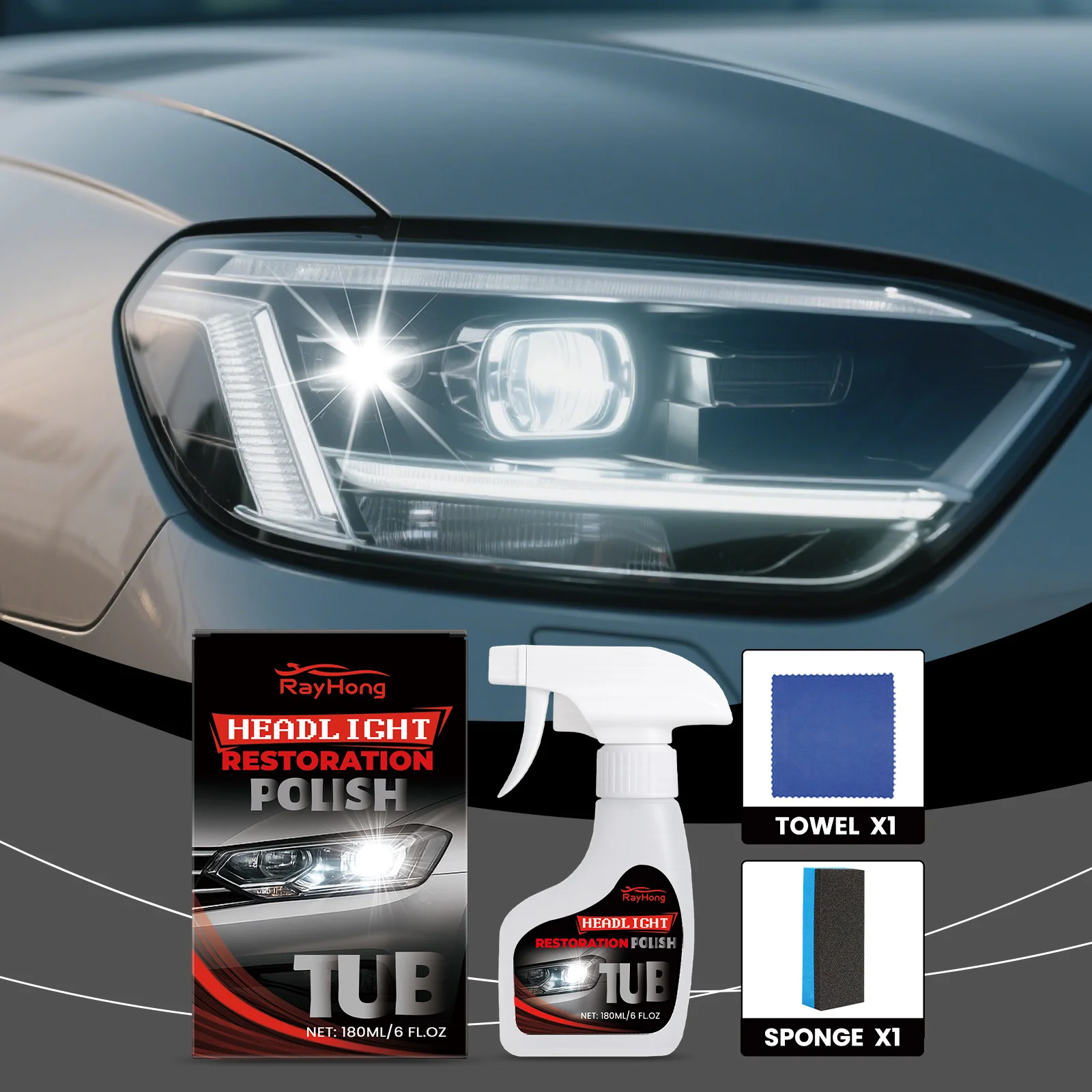 Car Headlight Resto…