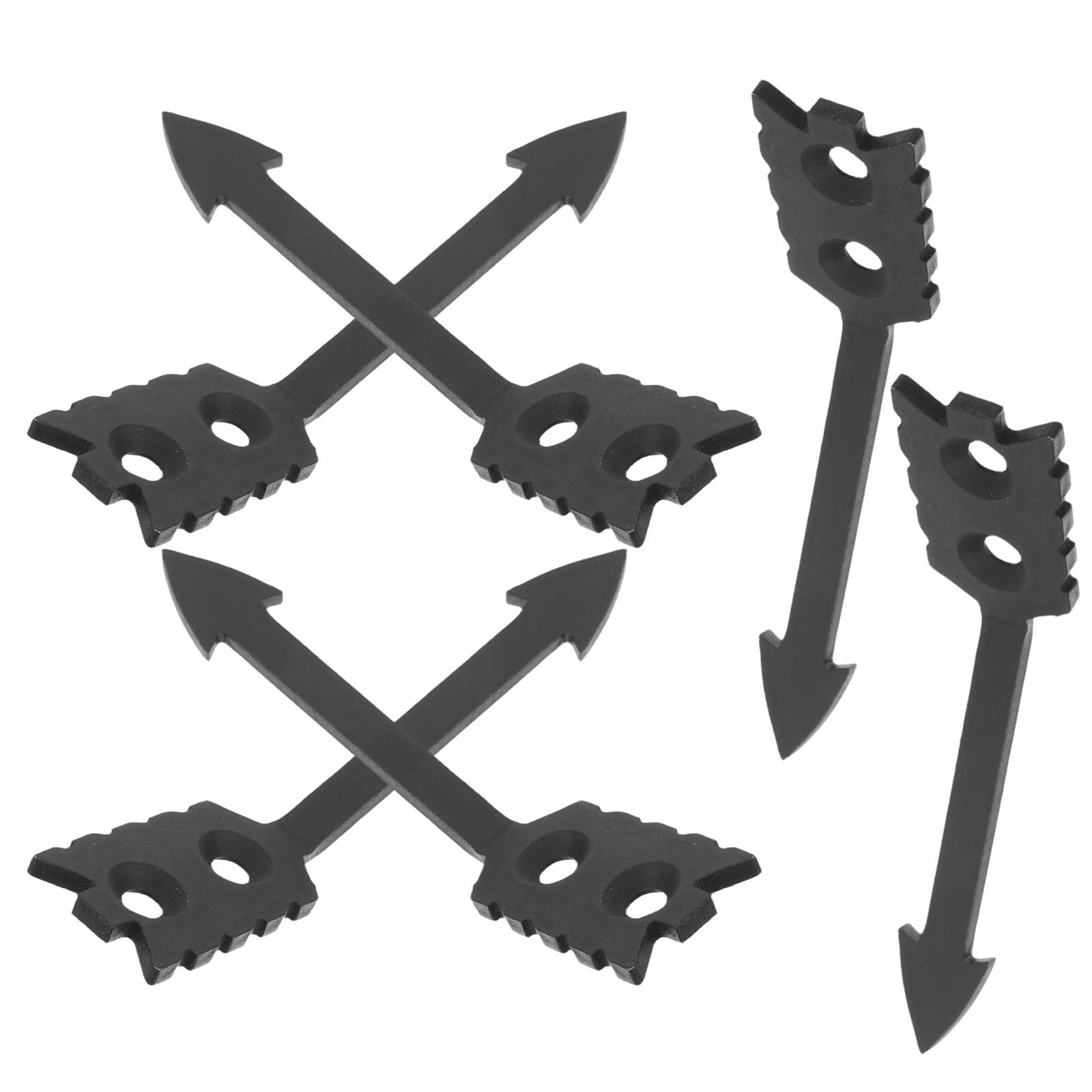 

6 Pcs Skull Rack European Wall Mount Hanger Antelope Deer Bracket Head Animal Hook Heavy Duty Versatile Display Tool