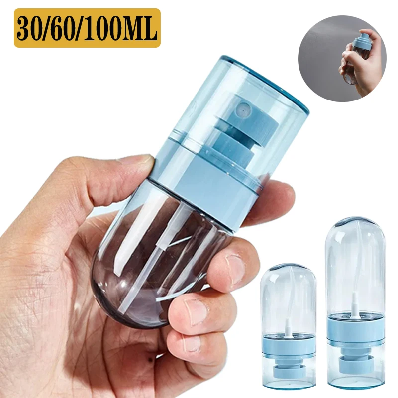 30/60/100ml Portable Refillable Fine Mist Spray Bottle Empty Cosmetic Containers Spray Atomizer Mini Travel Bottle Accessorie