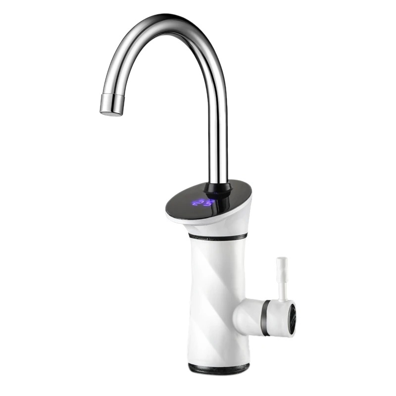 3000W Intelligent Automatic LCD Display Instant Electric Water Heating Faucet Taneous Instant Tankless Water Heater Hot Tap EU P