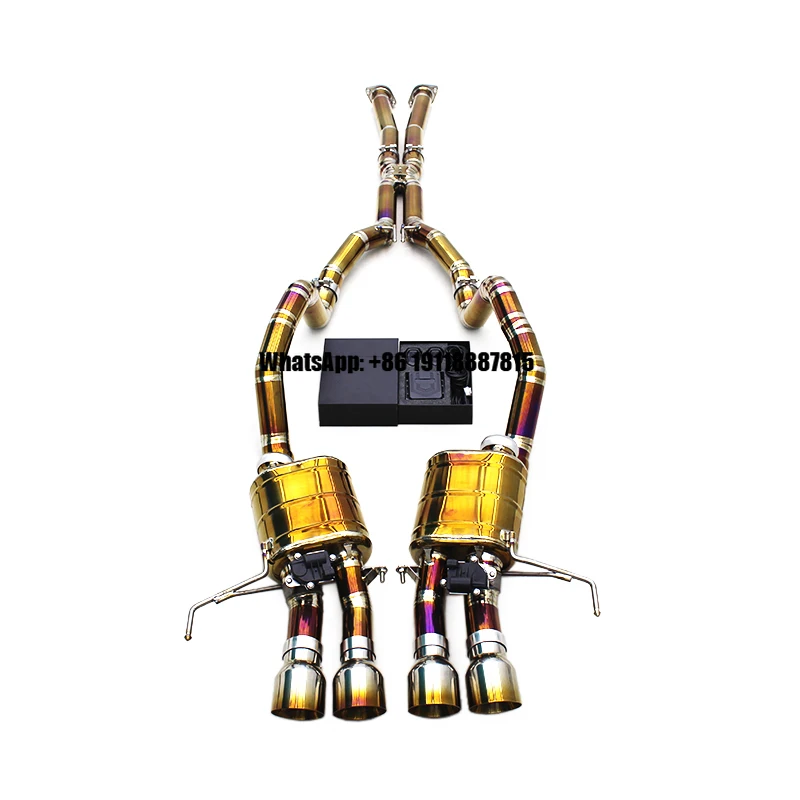 

AUTO Catback Muffler for Chevrolet Corvette C7 6.2L 2014-2019 Titanium Pipe with Control Valvetronic Exhaust System