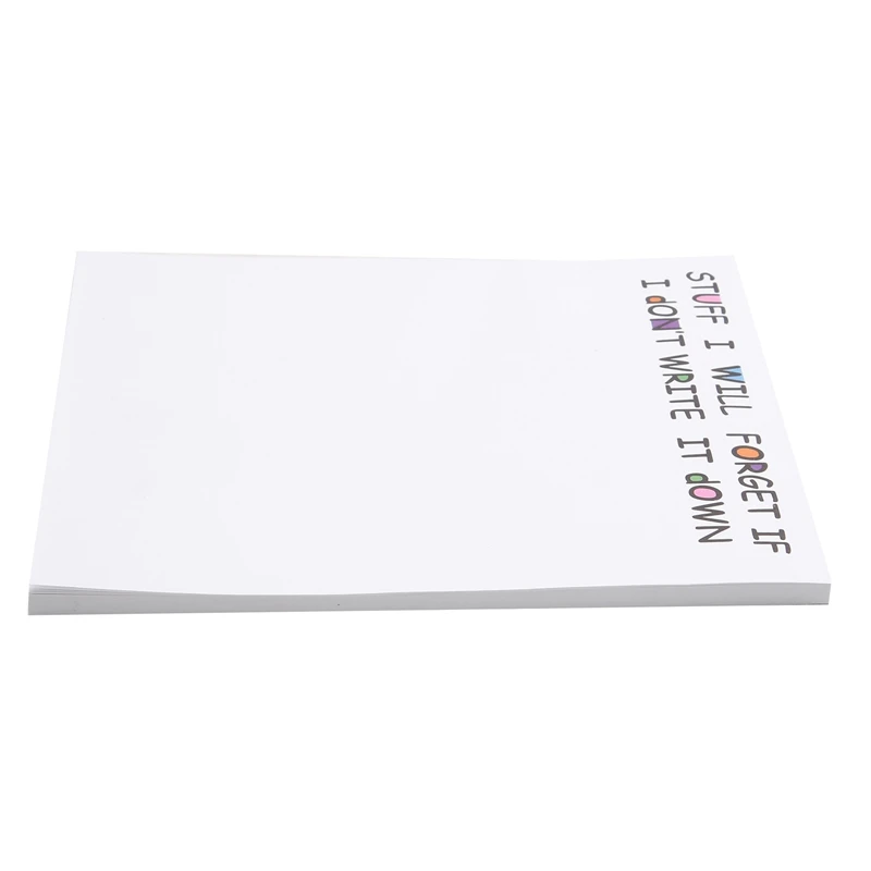 Funny Sticky Note, To Do List Notepad Funny Stationery, Office Supplies, Notebook Labels, Desk Sticky Note 50 Pages