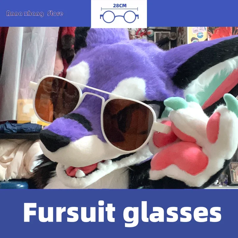 New hand-customized sunglasses all sizes fursuit cosplay beast claw foot covers costume accessories custom made glasses