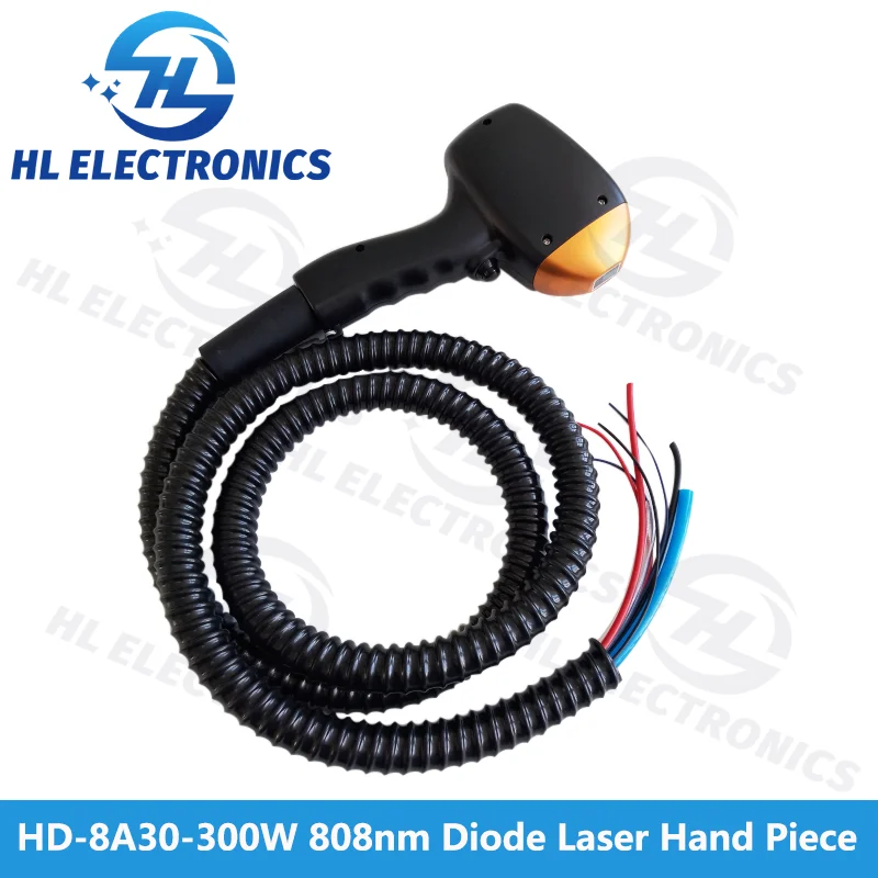 HD-8A30-300W 808nm Hand Piece Spare Parts For Hair Removal