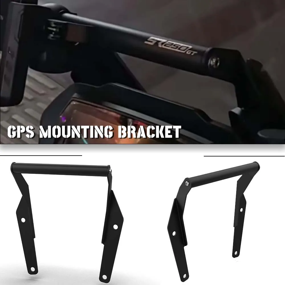 

FOR VOGE SR250GT T5-5754 Aluminium Motorcycle Accessories Mobile Phone GPS Navigation Bracket Holder 2024 2025 2026 SR 250 GT