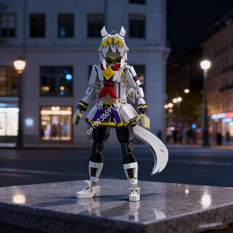 

525 шт. MOC Oguri Cap Uma Musume идеи и модель строительных блоков, строительный рождественский подарок, сборка, сделай сам, образовательная игрушка для детей