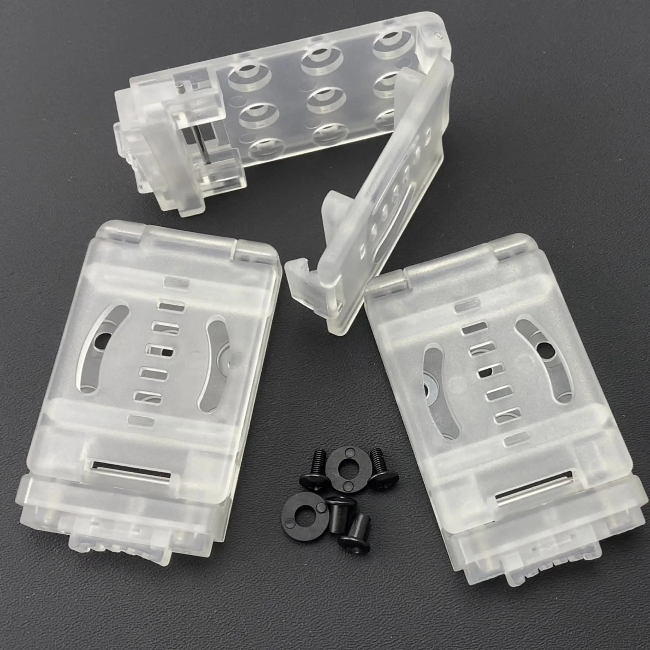 

2PCS Nylon Belt Clip Loops for Kydex Sheath Attachment Button To Release With Assemble Accessory DIY Parts