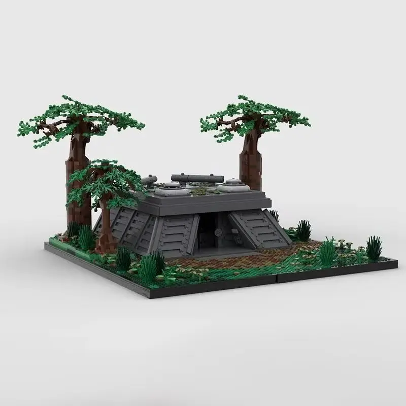 Battle Imperial Bunker of Shield Generator Model MOC Building Blocks DIY Assemble Bricks Space UCS Display Toys Gifts 5102PCS