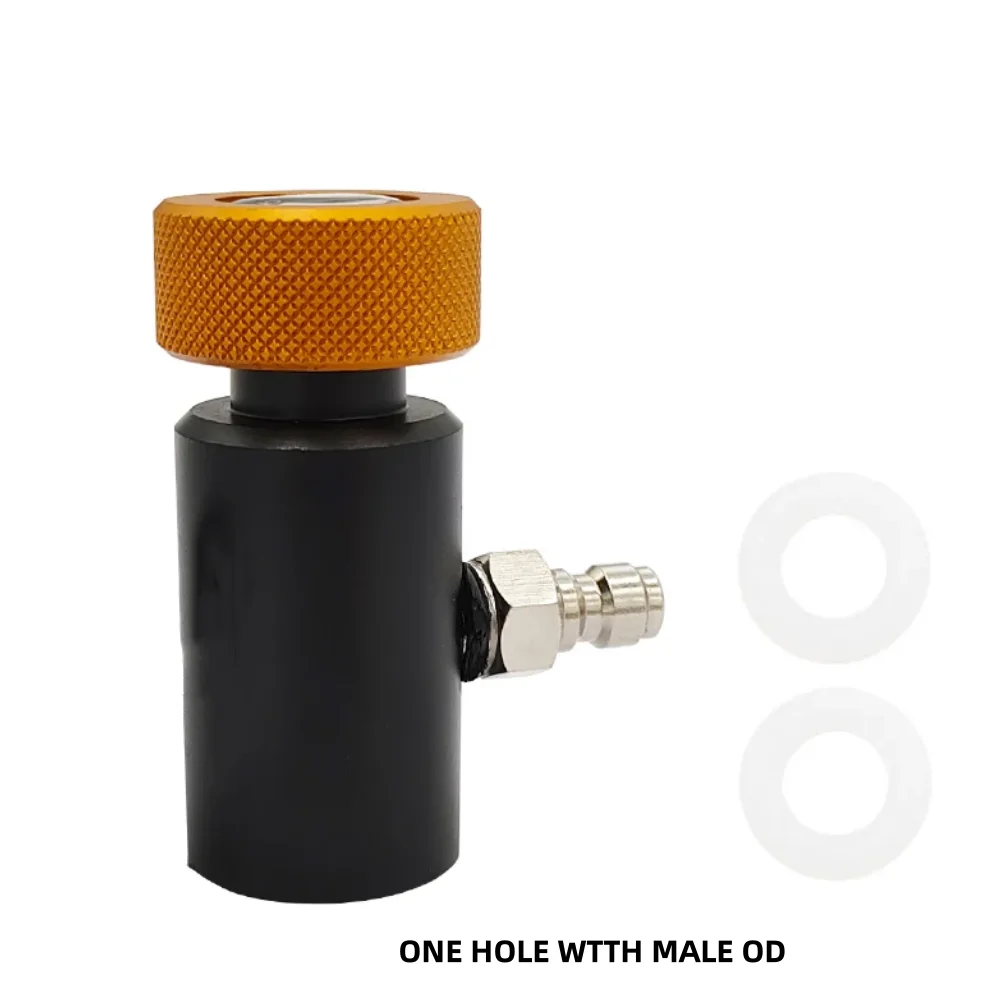 Co2 Tank/Cylinder Fill Station On/Off Aadaptor for Sodastream Bottle Refill Adapter w/ Quick Charging