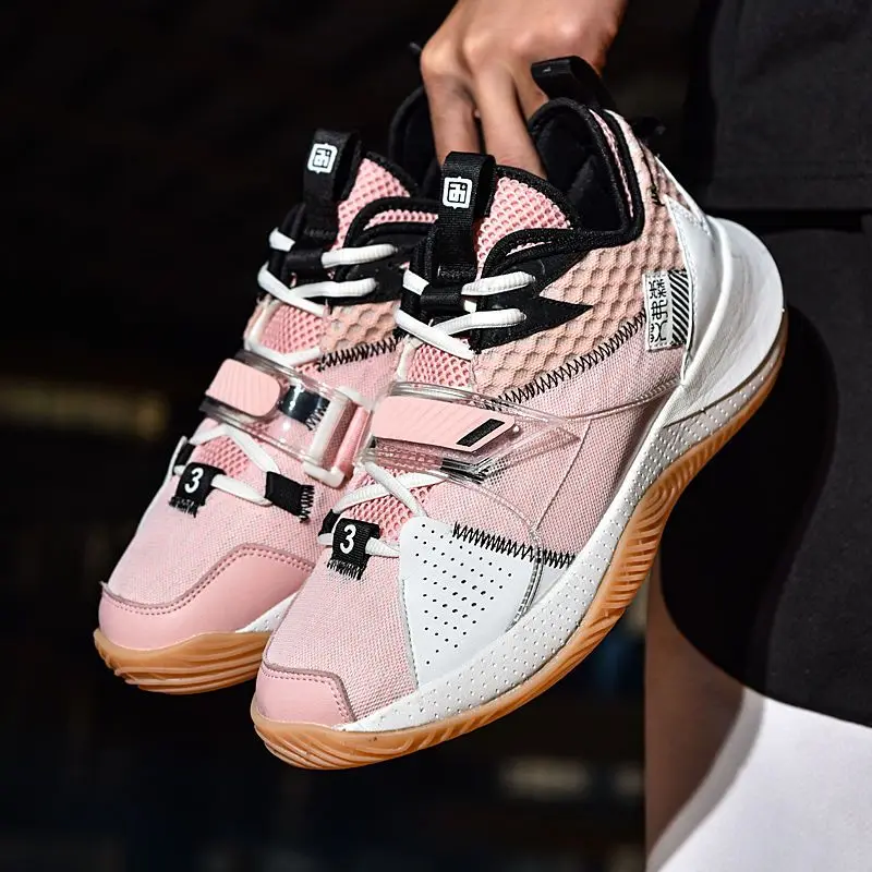 

Новое поступление, баскетбольная тренировочная обувь для мальчиков, износостойкая мужская спортивная обувь на открытом воздухе, баскетбольная обувь на резиновой подошве для мужчин