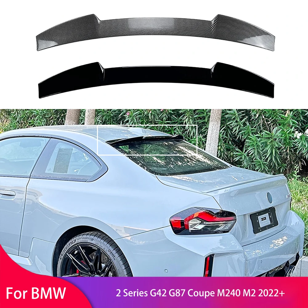 

Rear Top Trunk Roof Spoiler Wing for BMW 2 Series G42 G87 Coupe M240 M2 2022+ Tails Spoilers Wings Stickers Tail Splitter Lip