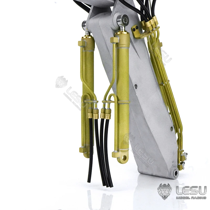 LESU Metal Hydraulic Three-section Arm with Cylinder for 1/14 RC PC360 AC360 ET30H Excavator Digger Model Toy Parts TH18388